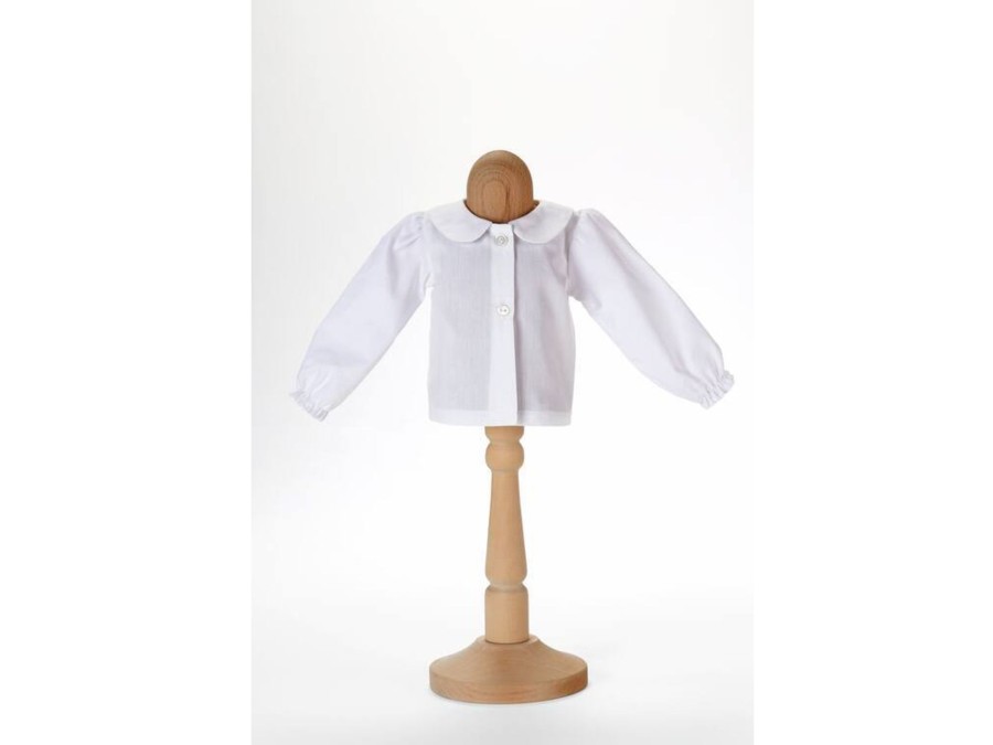 Sammlerpuppen Käthe Kruse  | Bekleidung Bluse Weis 52 Cm
