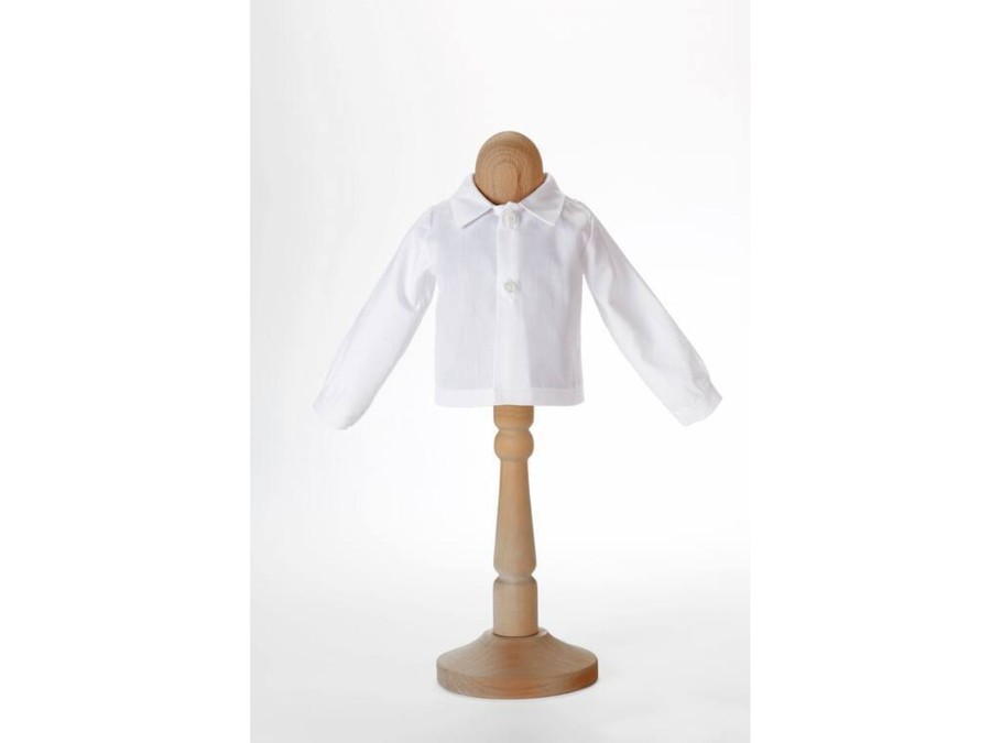 Sammlerpuppen Käthe Kruse  | Bekleidung Hemd Weis 25 Cm