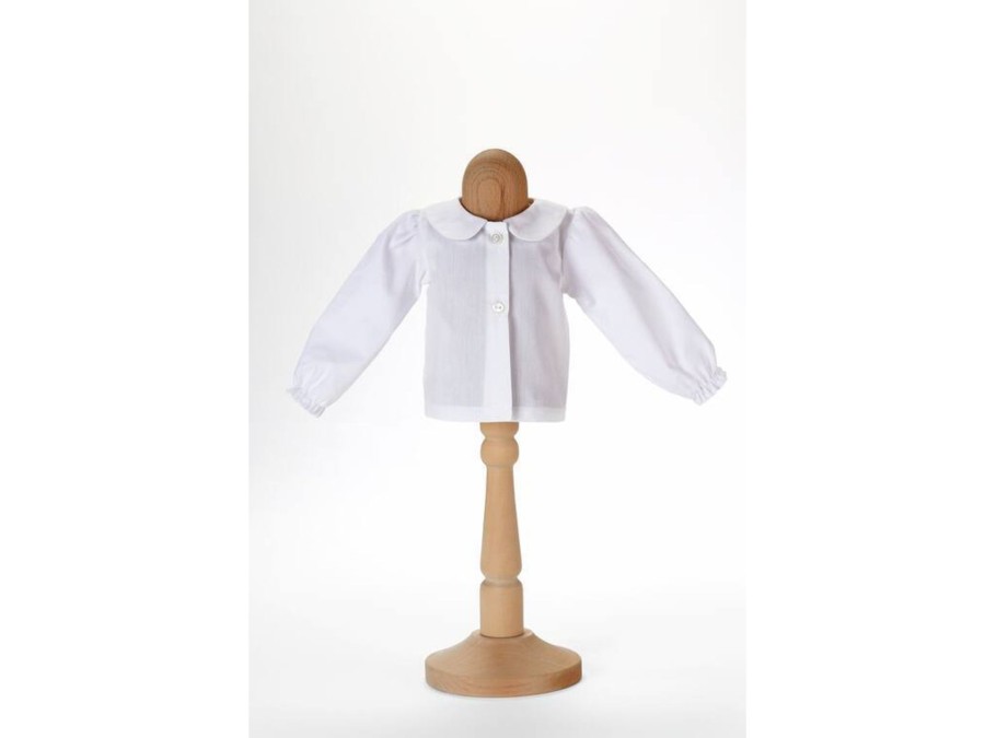 Sammlerpuppen Käthe Kruse  | Bekleidung Bluse Weis 47 Cm
